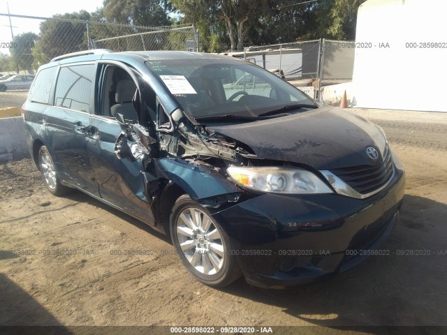 TOYOTA SIENNA 2011 5tdjk3dc9bs016380