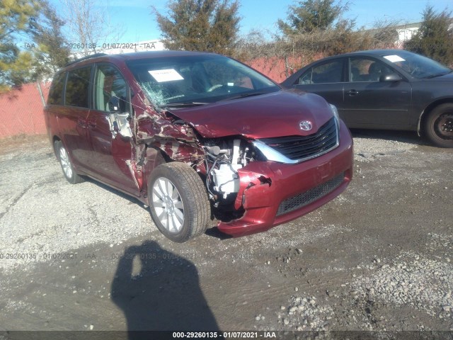 TOYOTA SIENNA 2012 5tdjk3dc9cs038431