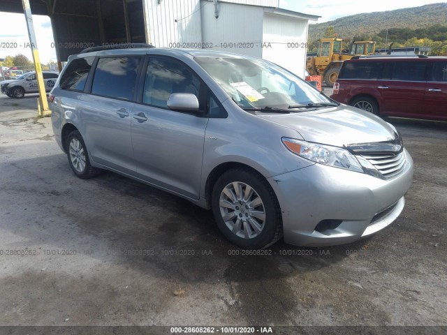 TOYOTA SIENNA 2016 5tdjk3dc9gs135408