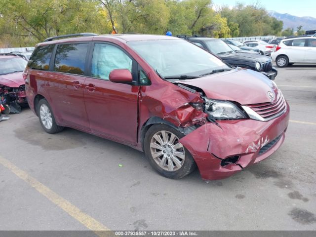 TOYOTA SIENNA 2016 5tdjk3dcxgs138477