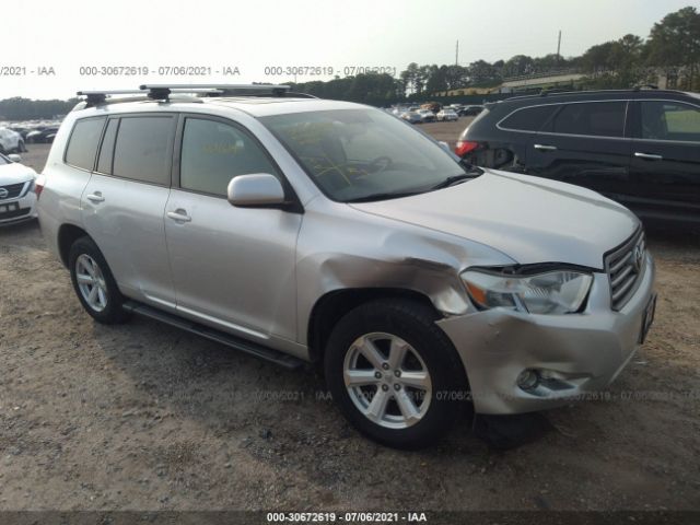 TOYOTA HIGHLANDER 2010 5tdjk3eh0as010685