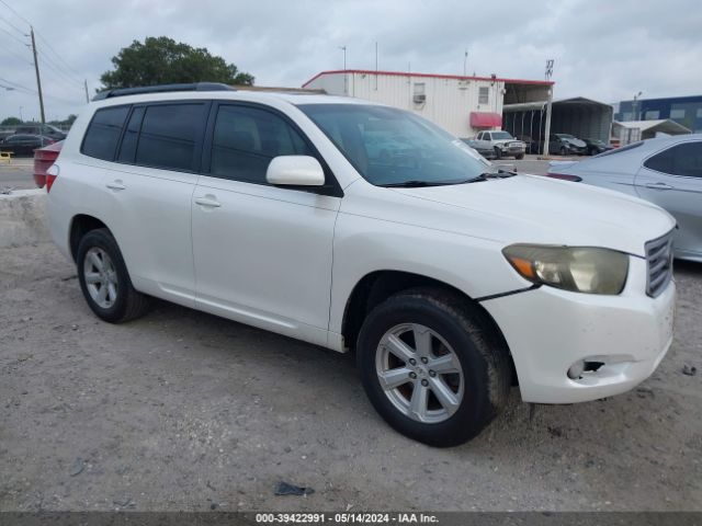 TOYOTA HIGHLANDER 2010 5tdjk3eh1as012736