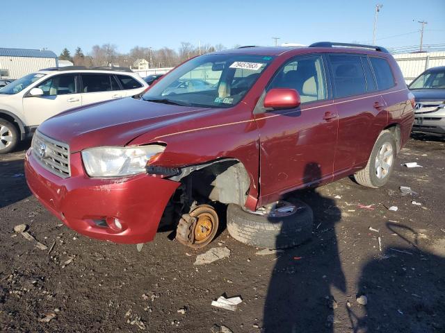 TOYOTA HIGHLANDER 2010 5tdjk3eh1as037619