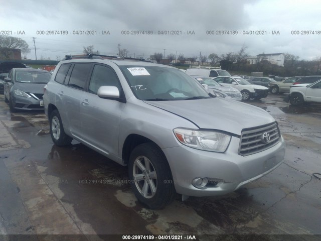 TOYOTA HIGHLANDER 2010 5tdjk3eh2as023048