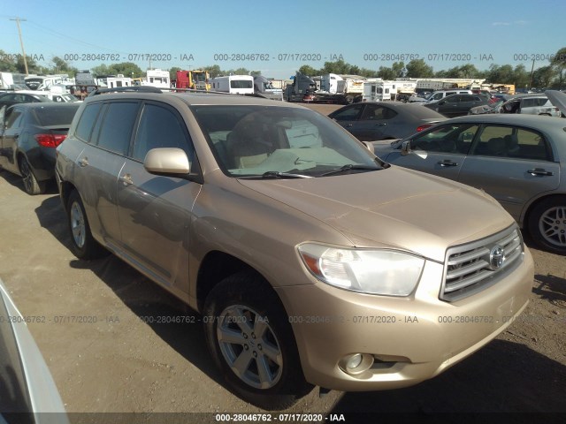 TOYOTA HIGHLANDER 2010 5tdjk3eh2as025219