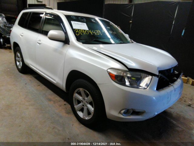 TOYOTA HIGHLANDER 2010 5tdjk3eh2as031490