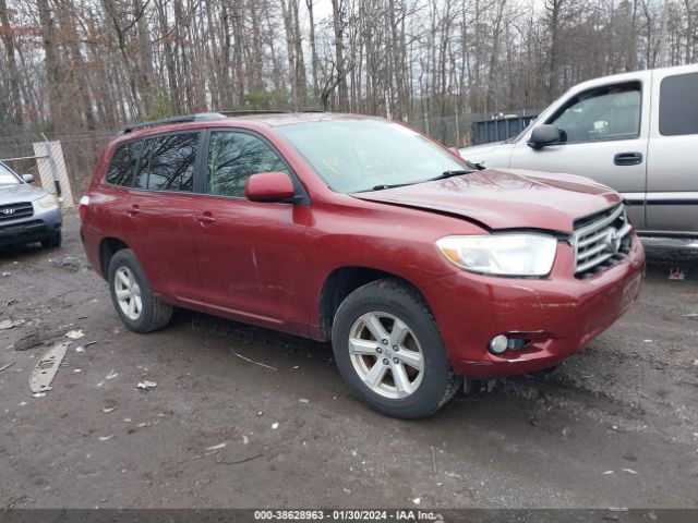 TOYOTA HIGHLANDER 2010 5tdjk3eh2as037144