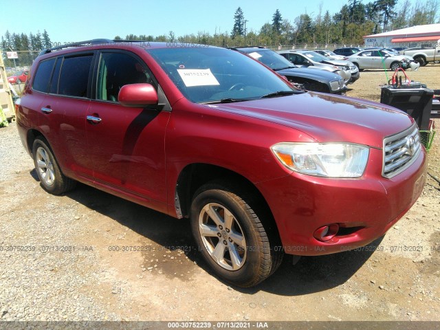 TOYOTA HIGHLANDER 2010 5tdjk3eh2as038553