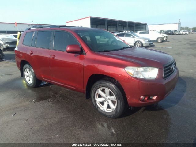 TOYOTA HIGHLANDER 2010 5tdjk3eh3as034799