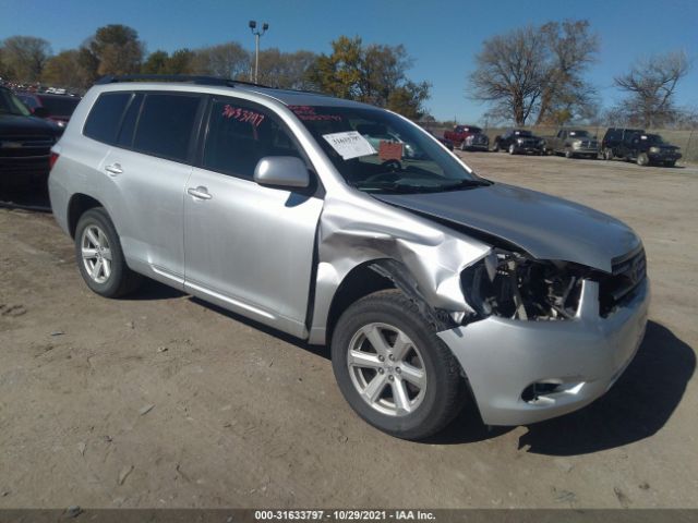 TOYOTA HIGHLANDER 2010 5tdjk3eh3as038013