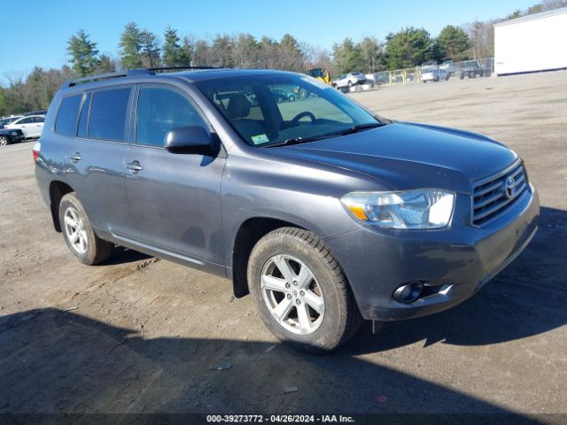 TOYOTA HIGHLANDER 2010 5tdjk3eh5as029233