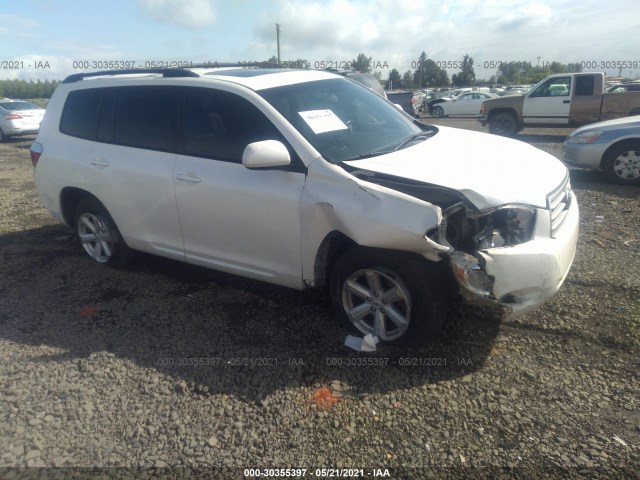 TOYOTA HIGHLANDER 2010 5tdjk3eh7as024955