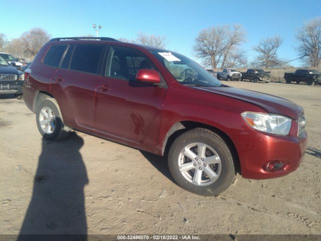 TOYOTA HIGHLANDER 2010 5tdjk3eh7as037639