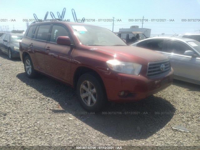 TOYOTA HIGHLANDER 2010 5tdjk3eh8as010546