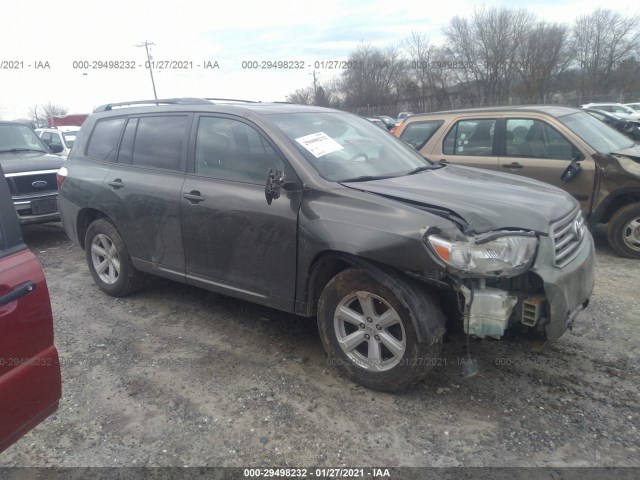 TOYOTA HIGHLANDER 2010 5tdjk3eh9as010006