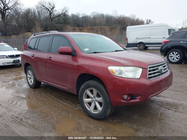 TOYOTA HIGHLANDER 2010 5tdjk3ehxas010774