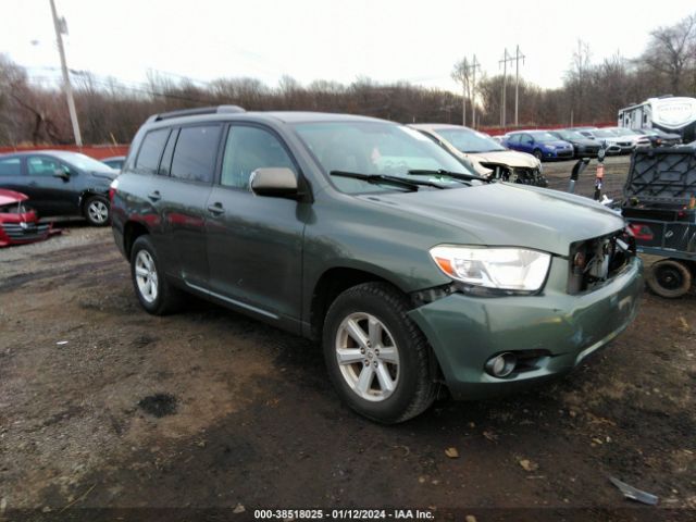 TOYOTA HIGHLANDER 2010 5tdjk3ehxas034637