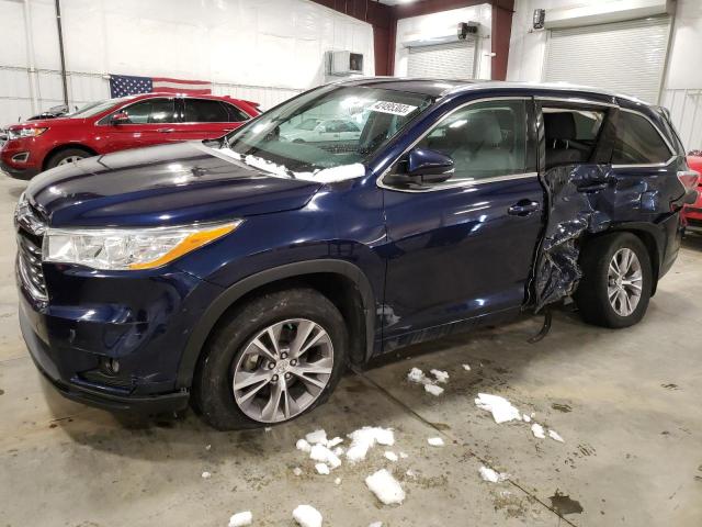 TOYOTA HIGHLANDER 2014 5tdjkrfh0es020110