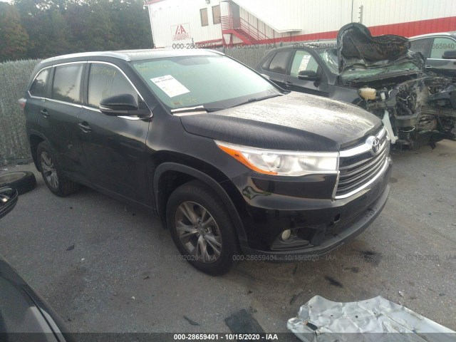 TOYOTA HIGHLANDER 2014 5tdjkrfh0es043483