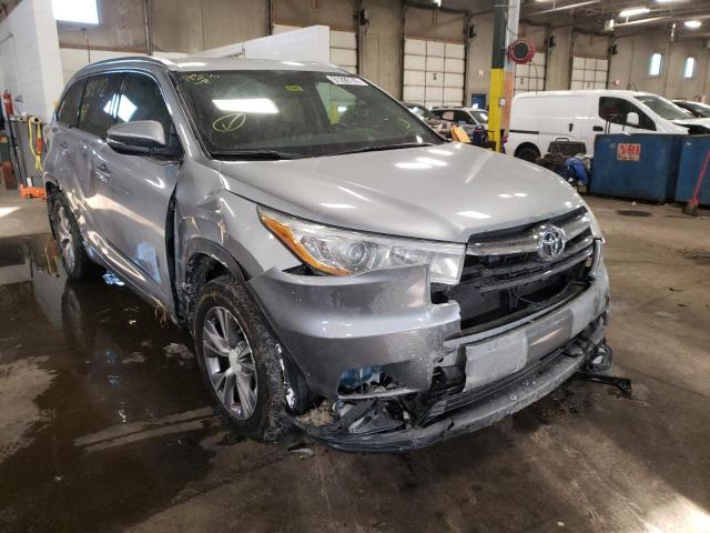 TOYOTA HIGHLANDER 2014 5tdjkrfh0es065189