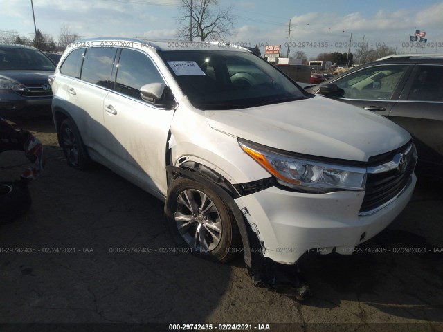 TOYOTA HIGHLANDER 2015 5tdjkrfh0fs079109