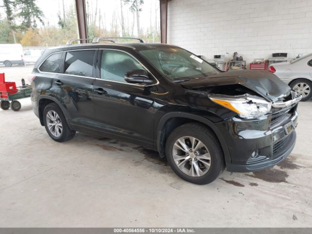 TOYOTA HIGHLANDER 2015 5tdjkrfh0fs080101