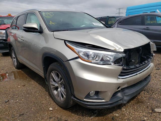 TOYOTA HIGHLANDER 2015 5tdjkrfh0fs106731