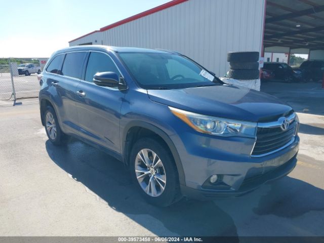 TOYOTA HIGHLANDER 2015 5tdjkrfh0fs124887