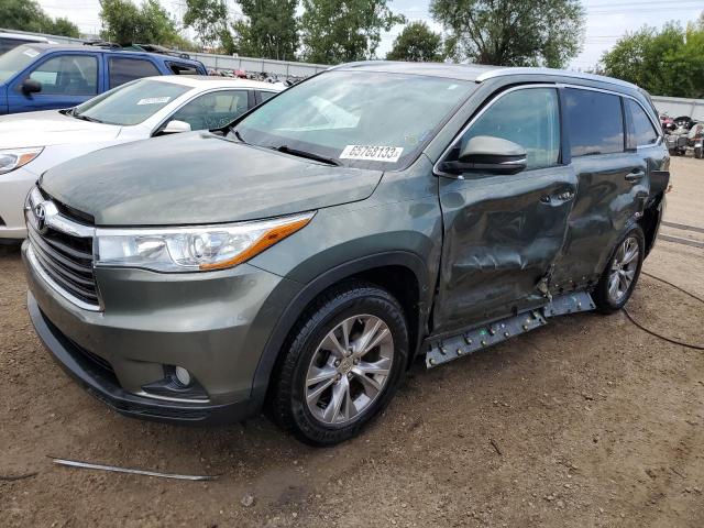 TOYOTA HIGHLANDER 2015 5tdjkrfh0fs126364