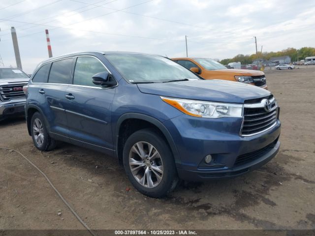 TOYOTA HIGHLANDER 2015 5tdjkrfh0fs151135