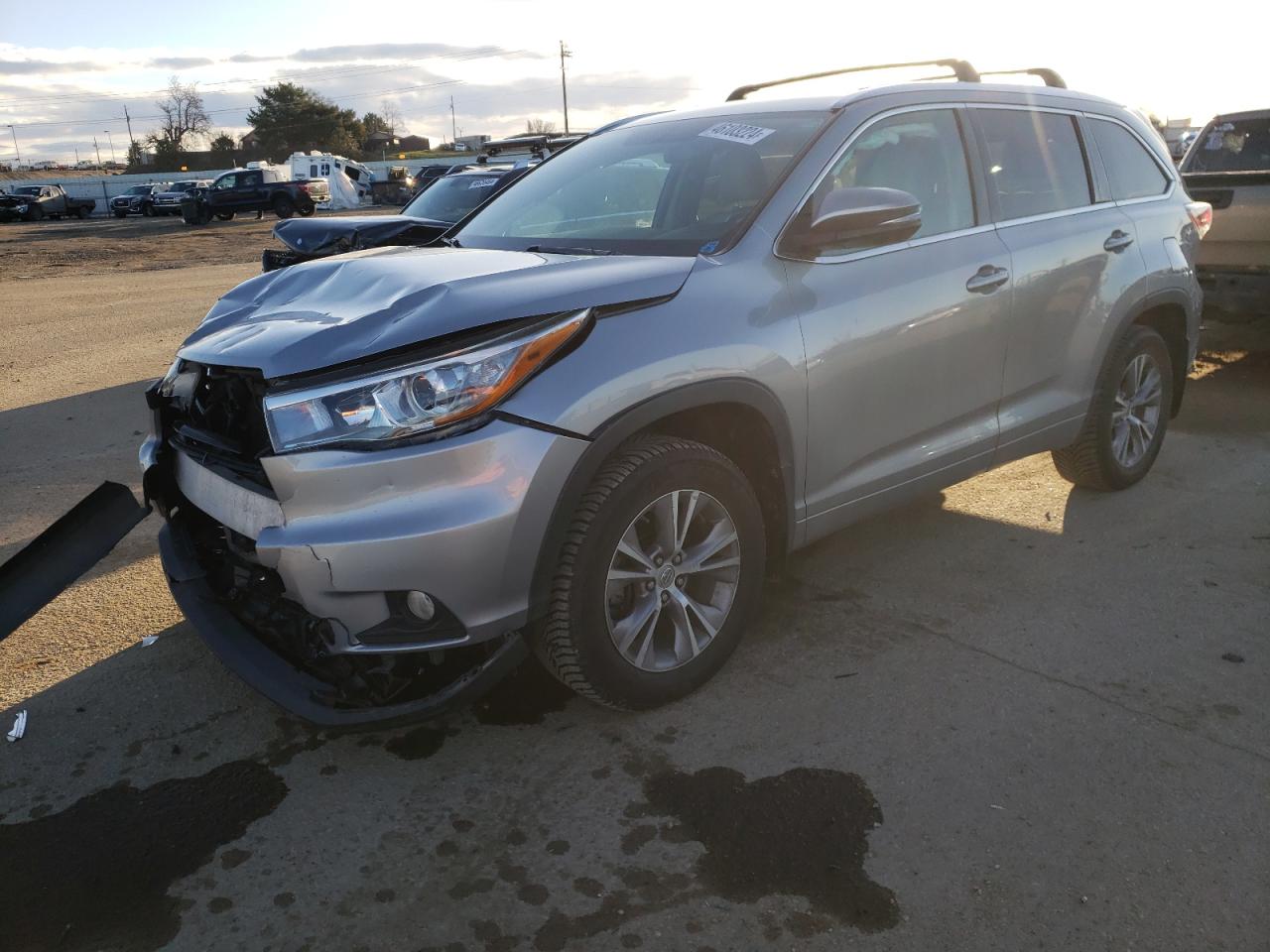 TOYOTA HIGHLANDER 2015 5tdjkrfh0fs165150