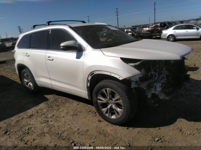 TOYOTA HIGHLANDER 2015 5tdjkrfh0fs180067