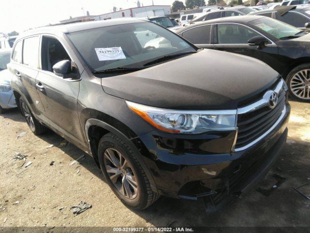 TOYOTA HIGHLANDER 2015 5tdjkrfh0fs201466