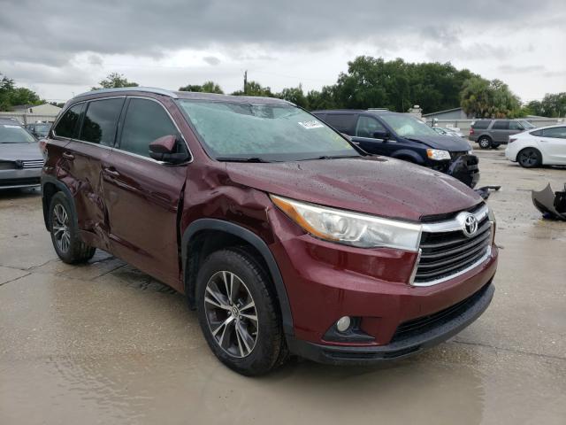 TOYOTA HIGHLANDER 2016 5tdjkrfh0gs228586