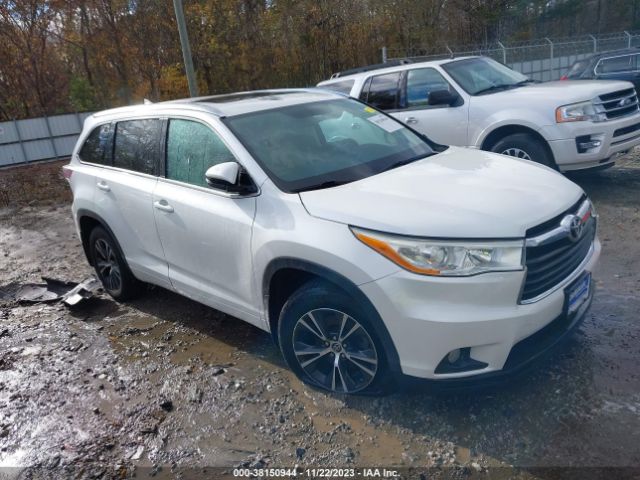 TOYOTA HIGHLANDER 2016 5tdjkrfh0gs230208