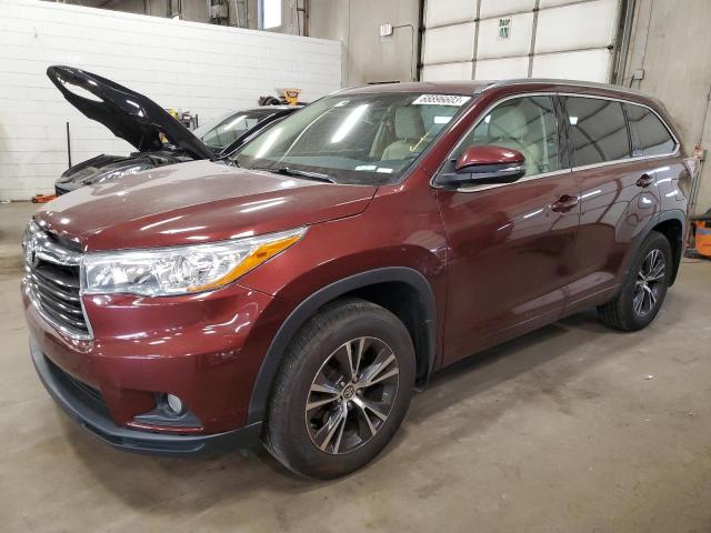 TOYOTA HIGHLANDER 2016 5tdjkrfh0gs239863