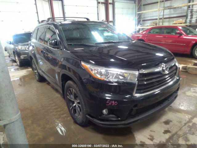 TOYOTA HIGHLANDER 2016 5tdjkrfh0gs242438