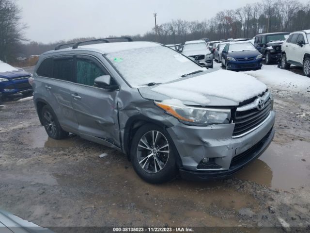 TOYOTA HIGHLANDER 2016 5tdjkrfh0gs244299