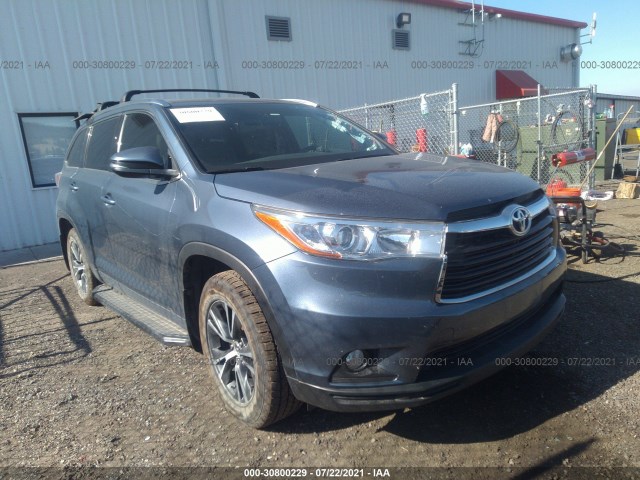 TOYOTA HIGHLANDER 2016 5tdjkrfh0gs254637