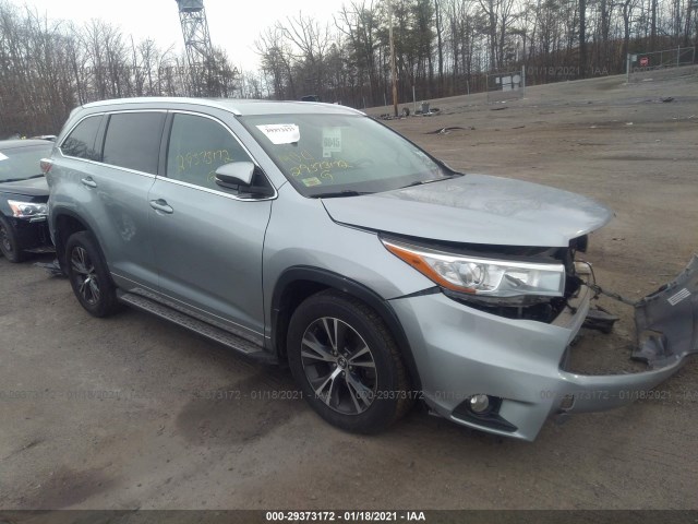 TOYOTA HIGHLANDER 2016 5tdjkrfh0gs278565