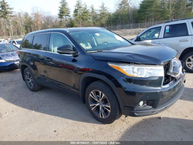 TOYOTA HIGHLANDER 2016 5tdjkrfh0gs296371