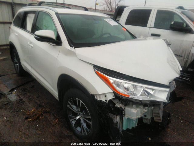 TOYOTA HIGHLANDER 2016 5tdjkrfh0gs328722