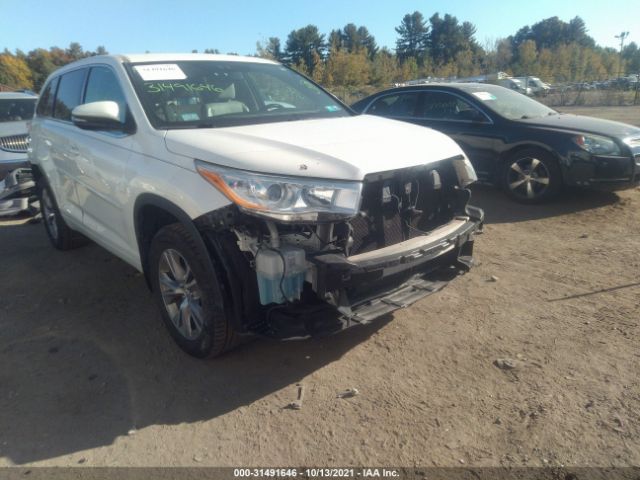 TOYOTA HIGHLANDER 2014 5tdjkrfh1es033609