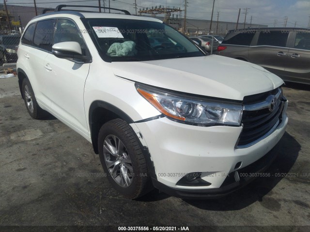 TOYOTA HIGHLANDER 2014 5tdjkrfh1es064987