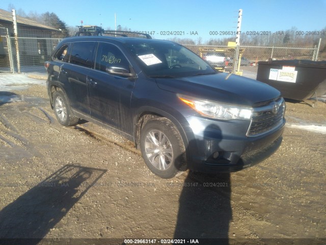 TOYOTA HIGHLANDER 2015 5tdjkrfh1fs086554