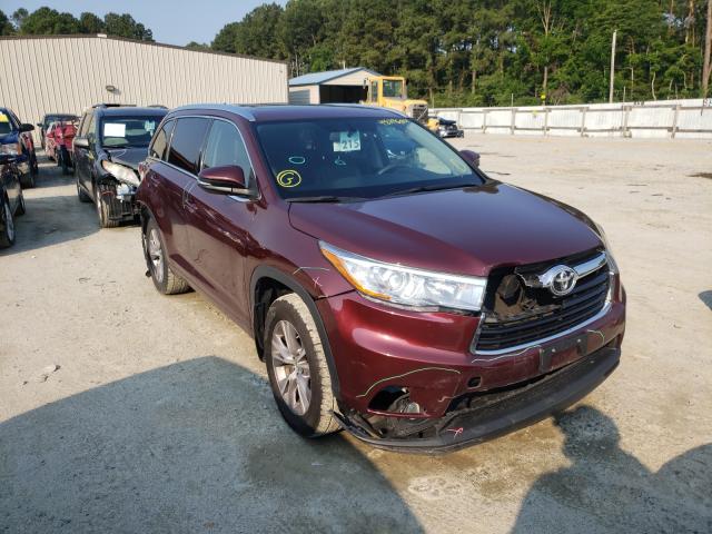 TOYOTA HIGHLANDER 2015 5tdjkrfh1fs138135