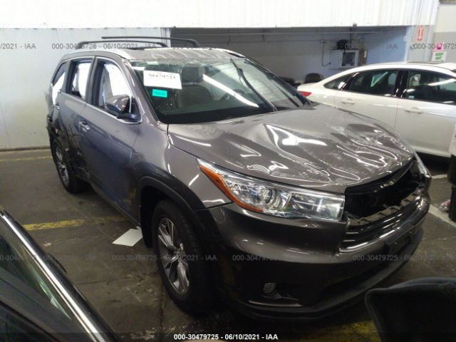 TOYOTA HIGHLANDER 2015 5tdjkrfh1fs138751