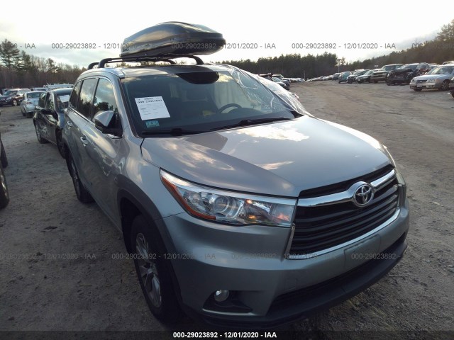 TOYOTA HIGHLANDER 2015 5tdjkrfh1fs154416