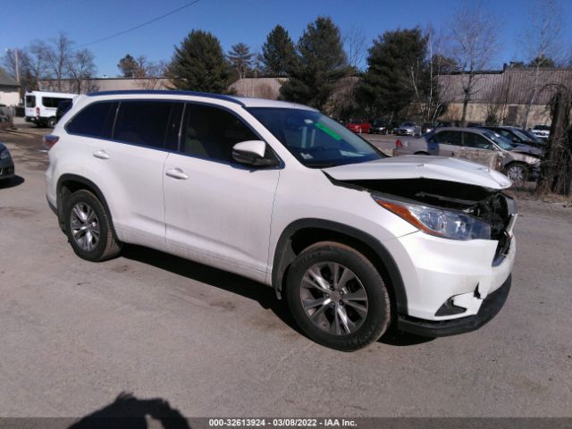 TOYOTA HIGHLANDER 2015 5tdjkrfh1fs161351