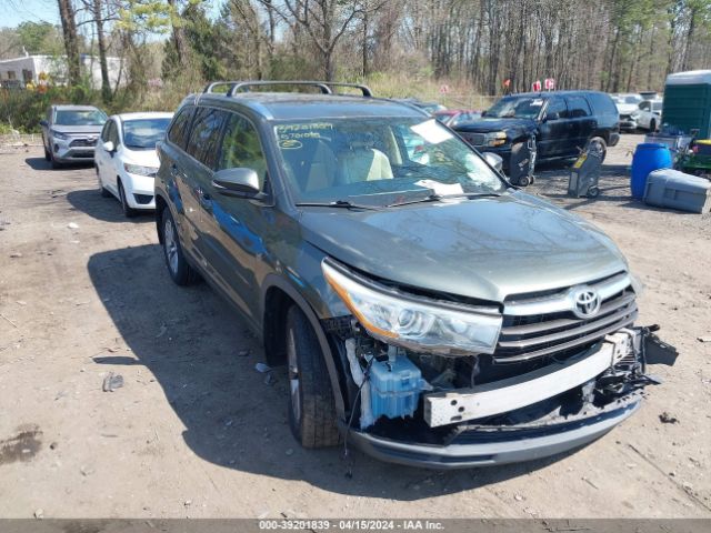 TOYOTA HIGHLANDER 2015 5tdjkrfh1fs168770